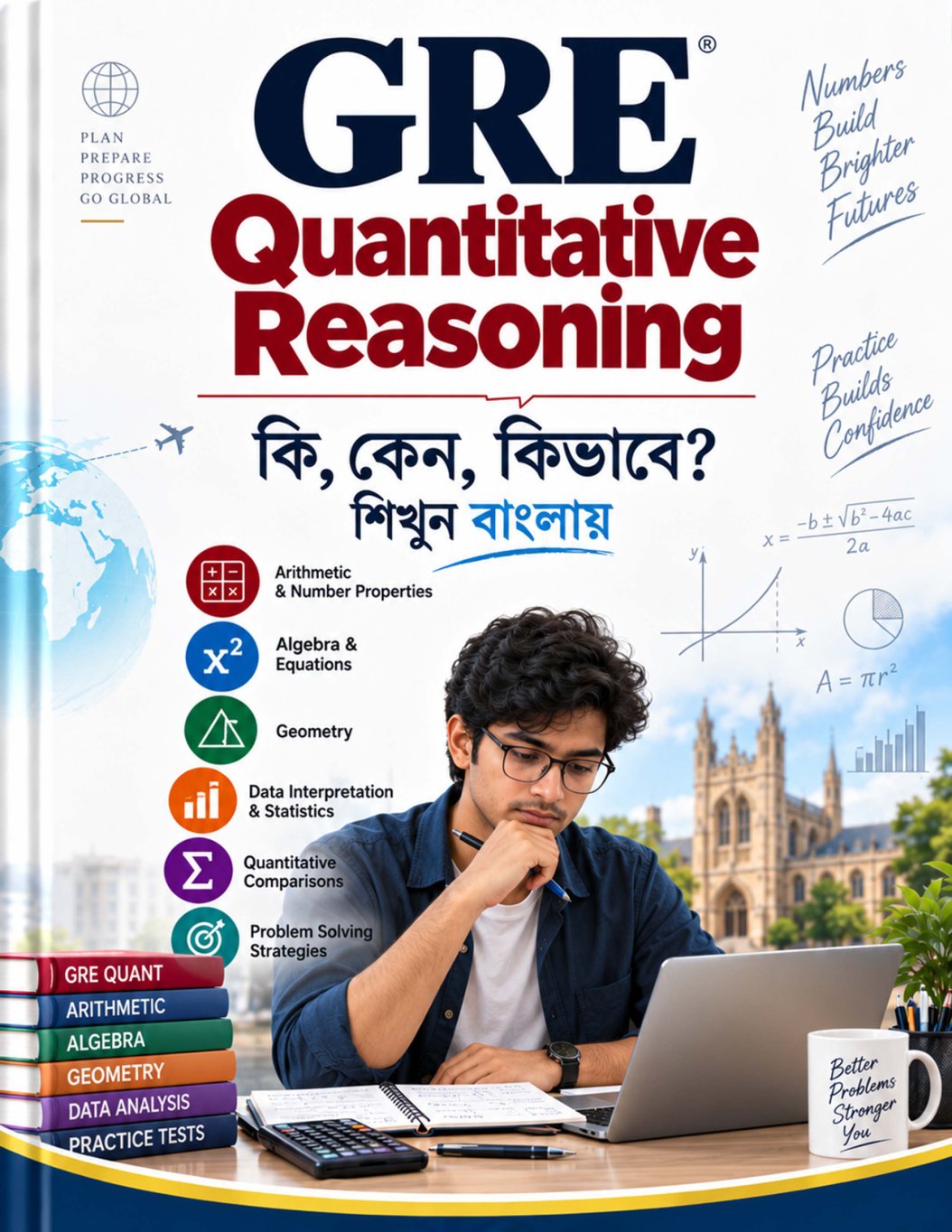 GRE Quantitative Reasoning eBook cover
